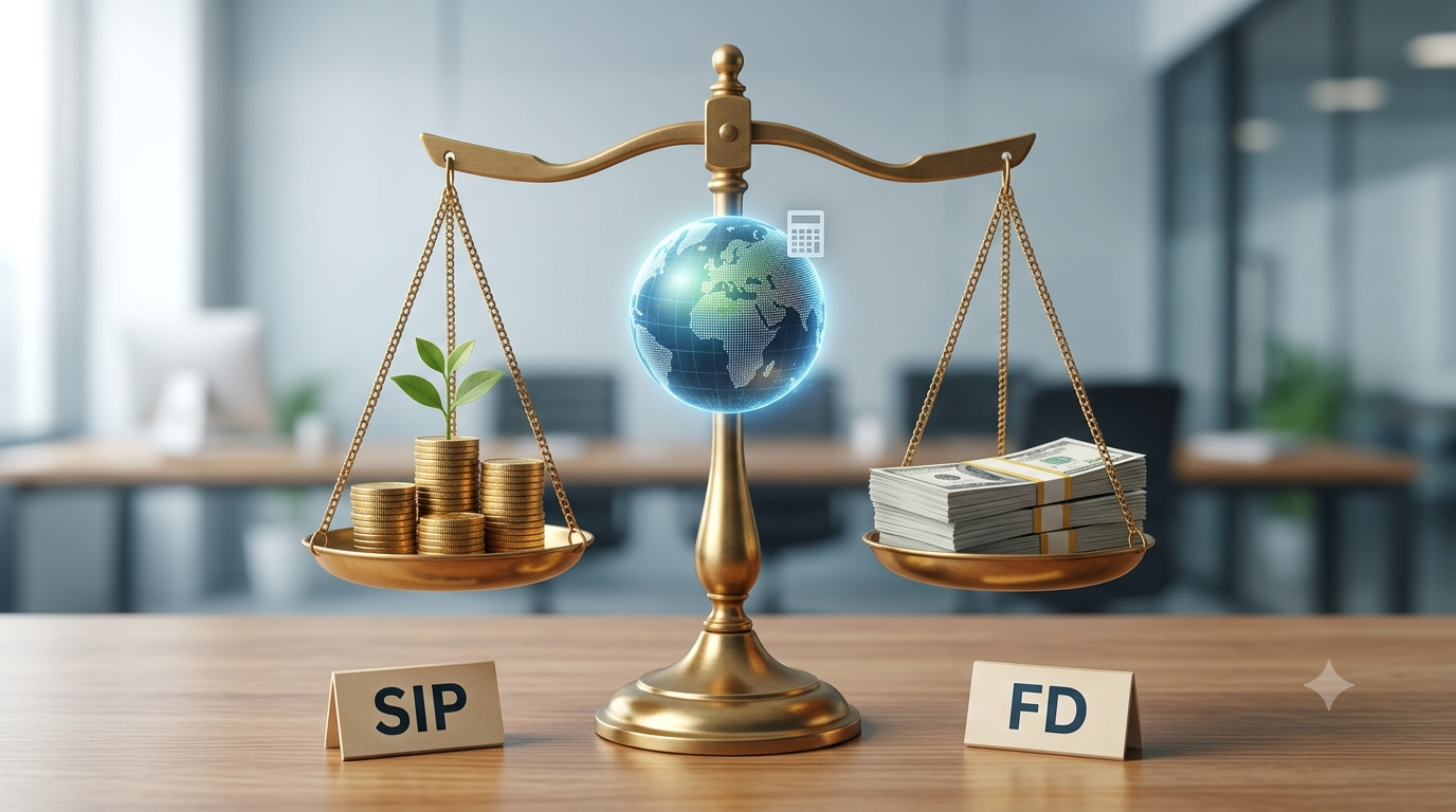 SIP vs. Fixed Deposit: Comparing Real Returns (And Which One Actually Fits Your Goals)